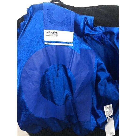 Adidas Original Wool Woman S Varsity Jacket Bomber - Picture 8 of 12